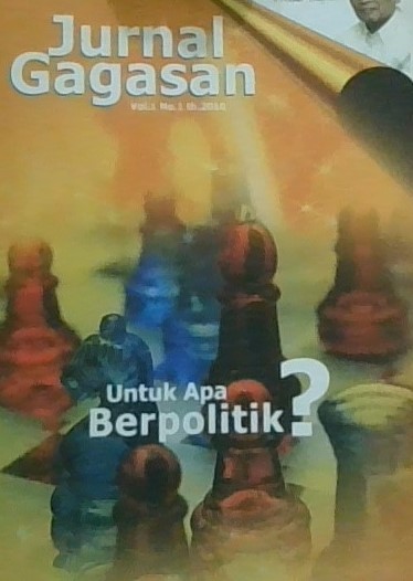 Jurnal Gagasan Vol 1 No 1 Th. 2010