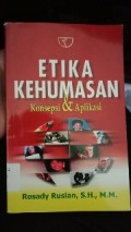 ETIKA KEHUMASAN KONSEP DAN APLIKASI
