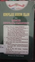 Kompilasi Hukum Islam dan Undang-undang Pekawinan, Wakaf, dan Penyelenggaraan Haji