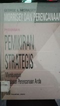 Pedoman Pemikiran Strategis : Membangun Landasan Perencanaan Anda