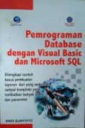 Pemograman Database dengan Visual Basic dan Micrisift SQL