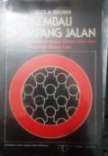 Kembali di Simpang Jalan
