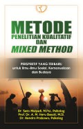 METODE PENELITIAN KUALITATIF DAN MIXED METHOD