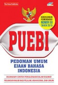 PUEBI PEDOMAN UMUM EJAAN BAHASA INDONESIA