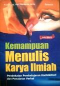 Kemampuan Menulis Karya Ilmiah