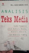 Analisis teks media