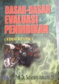 Dasar-Dasar Evaluasi Pendidikan