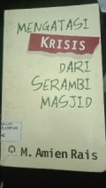 Mengatasi krisis dari serambi masjid