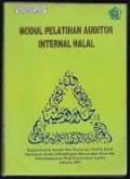 Modul Pelatihan Auditor Internal Halal
