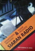 Manajemen Program & Teknik Produksi Siaran Radio