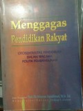 Mengagas Pendidikan Rakyat