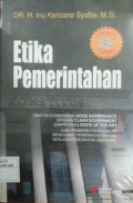 Etika Pemerintah