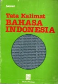 Tata Kalimat Bahasa Indonesia